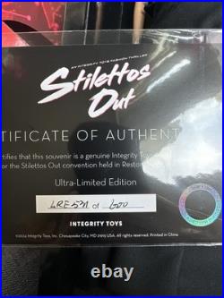 Integrity Fashion Royalty Lethal Rose Vanessa Stilettos Out Convention Doll NRFB