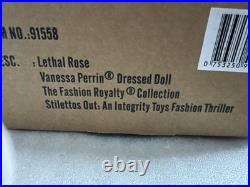 Integrity Fashion Royalty Lethal Rose Vanessa Stilettos Out Convention Doll NRFB