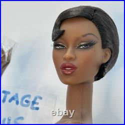 Integrity Fashion Royalty Socialite Cafe Adele Modern Muse DOLL NUDE Black AA FR