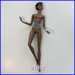 Integrity Fashion Royalty Socialite Cafe Adele Modern Muse DOLL NUDE Black AA FR