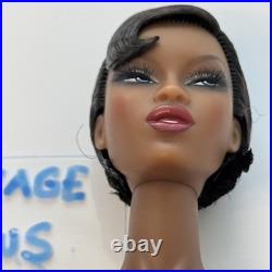 Integrity Fashion Royalty Socialite Cafe Adele Modern Muse DOLL NUDE Black AA FR