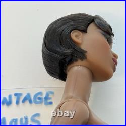 Integrity Fashion Royalty Socialite Cafe Adele Modern Muse DOLL NUDE Black AA FR