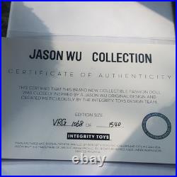 Integrity Fashion Royalty Venus Rising Eugenia Perrin Doll Jason Wu COA & Stand
