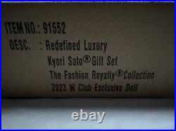 Integrity Kyori Sato Redefined Luxury Fashion Royalty Doll COMPLETE GIFT SET NIB