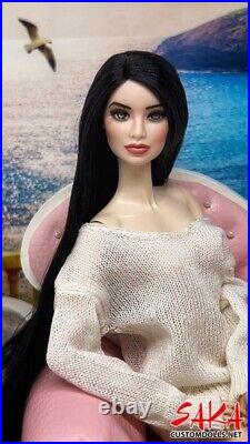 Integrity Kyori Sato Repaint Reroot Nude Doll Fashion Royalty Ooak Barbie