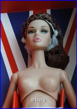 Integrity London Golden Holiday Poppy Parker Doll Nude + COA, Stand, Xtra Hands