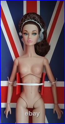 Integrity London Golden Holiday Poppy Parker Doll Nude + COA, Stand, Xtra Hands