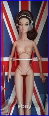 Integrity London Golden Holiday Poppy Parker Doll Nude + COA, Stand, Xtra Hands