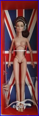 Integrity London Golden Holiday Poppy Parker Doll Nude + COA, Stand, Xtra Hands