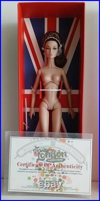 Integrity London Golden Holiday Poppy Parker Doll Nude + COA, Stand, Xtra Hands