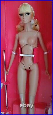 Integrity Poppy Parker Suited For Travel Doll Nude withCOA, Stand, Box Brand New