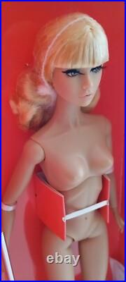 Integrity Poppy Parker Suited For Travel Doll Nude withCOA, Stand, Box Brand New