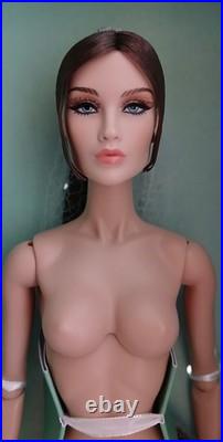 Integrity Sachika Emerald Allure Amirah Majeed Doll Nude + Hands, Stand, COA