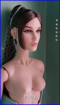 Integrity Sachika Emerald Allure Amirah Majeed Doll Nude + Hands, Stand, COA