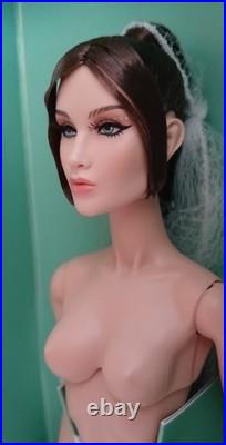 Integrity Sachika Emerald Allure Amirah Majeed Doll Nude + Hands, Stand, COA