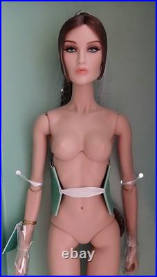 Integrity Sachika Emerald Allure Amirah Majeed Doll Nude + Hands, Stand, COA