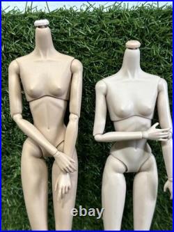 Integrity Toys Fashion Royalty Jason Wu Doll Body 2005 Nude Lot Of 2
