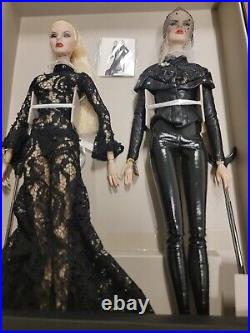 Integrity Toys Fashion Royalty Sister Moguls Agnes and Giselle New