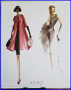 Integrity Toys Fashion Royalty reproduction sketches by Jason Wu 2009