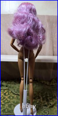 Integrity Toys Keeki Adaeze Nude doll purple hair no box