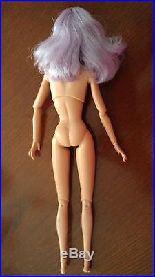 Integrity Toys Poppy Parker Nude'mood Changer Lavender Hair' Pretty