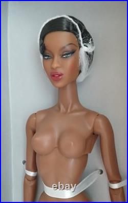Integrity Toys Socialite Cafe Adele Makeda Doll Nude + COA, Stand, Grip Hands