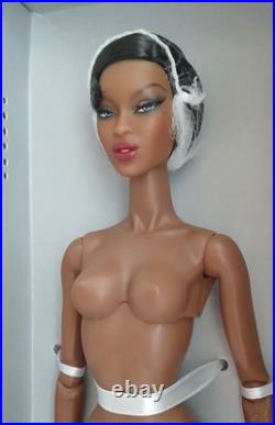 Integrity Toys Socialite Cafe Adele Makeda Doll Nude + COA, Stand, Grip Hands