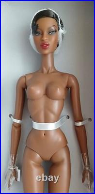 Integrity Toys Socialite Cafe Adele Makeda Doll Nude + COA, Stand, Grip Hands