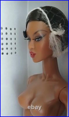 Integrity Toys Socialite Cafe Adele Makeda Doll Nude + COA, Stand, Grip Hands