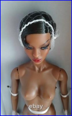 Integrity Toys Socialite Cafe Adele Makeda Doll Nude + COA, Stand, Grip Hands