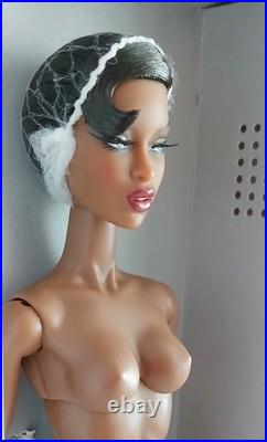 Integrity Toys Socialite Cafe Adele Makeda Doll Nude + COA, Stand, Grip Hands