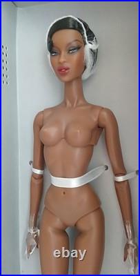 Integrity Toys Socialite Cafe Adele Makeda Doll Nude + COA, Stand, Grip Hands