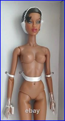 Integrity Toys Socialite Cafe Adele Makeda Doll Nude + COA, Stand, Grip Hands
