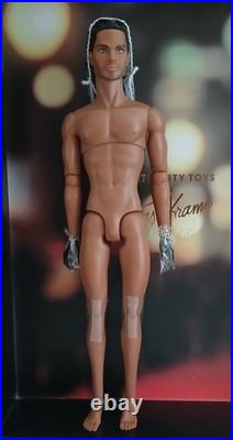 Integrity Toys X Jason Kramer Step and Repeat Keiron Morel Doll Nude + Stand