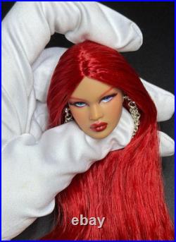 Integrity toys OOAK Repaint nadja Fashion Royalty Custom Art Doll Head