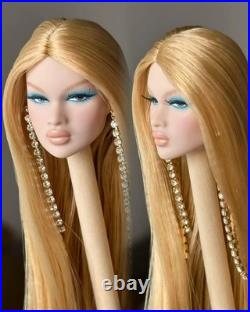Integrity toys OOAK Repaint nadja Fashion Royalty Custom Art Doll Head