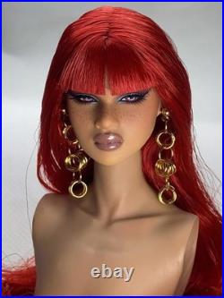 Integrity toys OOAK Repaint nadja Fashion Royalty Custom Art Doll Head