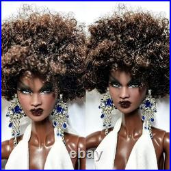 Integrity toys OOAK Repaint nadja Fashion Royalty Custom Art Doll Head