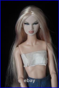 Integrity toys OOAK Repaint nadja Fashion Royalty Custom Art Doll Head