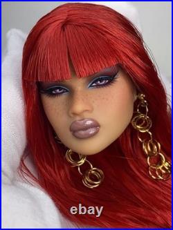 Integrity toys OOAK Repaint nadja Fashion Royalty Custom Art Doll Head