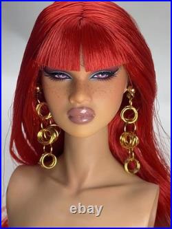 Integrity toys OOAK Repaint nadja Fashion Royalty Custom Art Doll Head