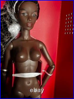 Integrity toys zuri okoty gala glow up nude doll meteor fashion royalty