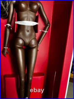 Integrity toys zuri okoty gala glow up nude doll meteor fashion royalty