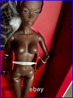 Integrity toys zuri okoty gala glow up nude doll meteor fashion royalty