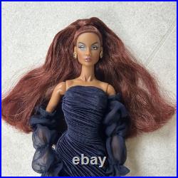 Isabella Alves fashion royalty Brown Hair Blue Dress Articulated 12in Original
