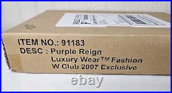 Jason Wu Purple Reign Doll Outfit 2007 W Club Fashion Royalty Integrity Toys