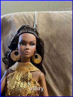 Midas Touch Poppy Parker Doll Fashion Royalty Integrity Toys FR Black Skin Tone