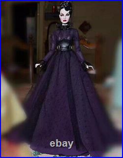 Miniature Doll Dress Fit 1/6 Scale Fashion Royalty Poppy Parker Handmade Clothes Miniature Doll Dress Fit 1/6 Scale Fashion Royalty Poppy Parker Handmade Clothes