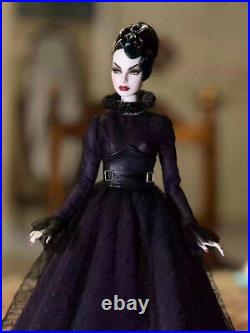 Miniature Doll Dress Fit 1/6 Scale Fashion Royalty Poppy Parker Handmade Clothes Miniature Doll Dress Fit 1/6 Scale Fashion Royalty Poppy Parker Handmade Clothes