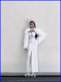Miniature Doll Dress fit 1/6 Scale Fashion Royalty Poppy Parker Handmade Clothes Miniature Doll Dress fit 1/6 Scale Fashion Royalty Poppy Parker Handmade Clothes